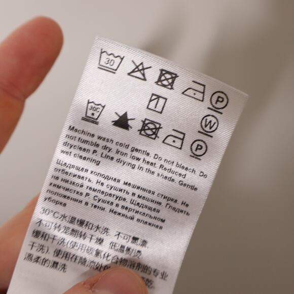 ESCADA High Waist Satin Pull On Trousers Taper Leg Ankle Black Women's 38 US 8 - Picture 10 of 10